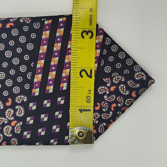 Bruno Marchesi Silk Multi Patterned Tie - Picture 9 of 9